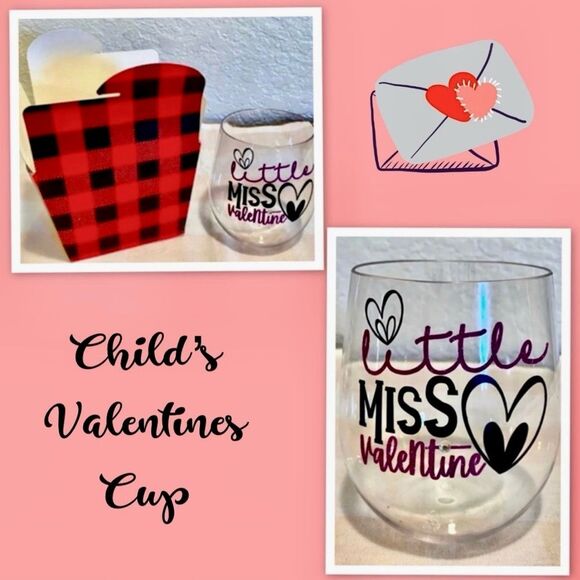 Child's ( Girl ) Valentines Cup - Picture 1 of 1
